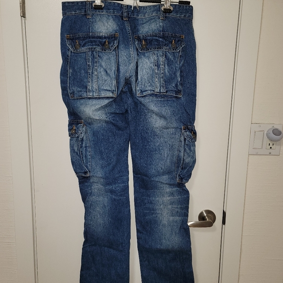 Zara Jeans - 9 Pocket Skinny Cargo Jeans - Picture 8 of 10